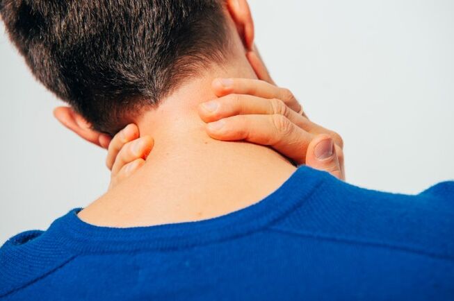Síntomas de osteocondrosis cervical